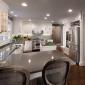 Kitchen for Petrucci Homes by Detroit architectural photographer Don Schulte