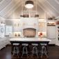 Kitchen for Petrucci Homes by Detroit architectural photographer Don Schulte
