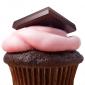 Cupcake for Delite by Detroit food photographer Don Schulte