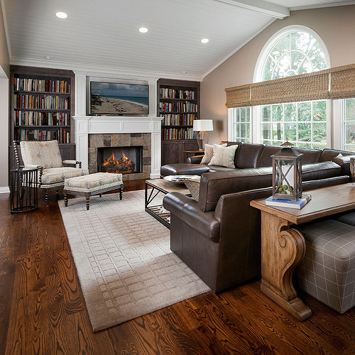 Family Room for Petrucci Homes by Detroit architectural photographer Don Schulte: Detroit Food photography, Product Photography, Architectural Photography by Don Schulte